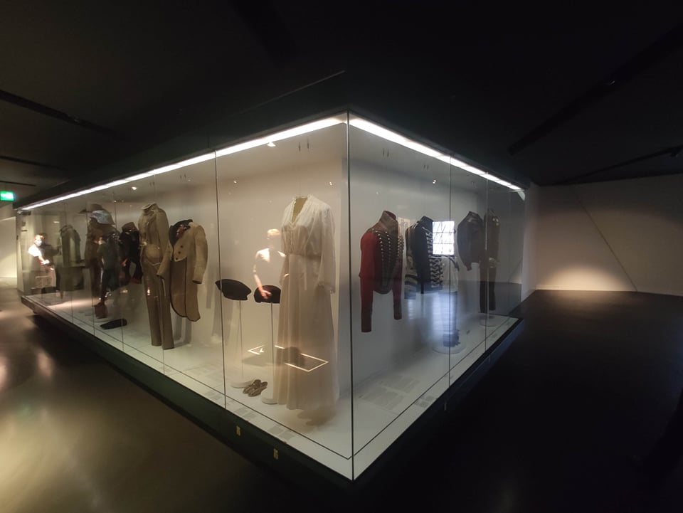 Ubrania w Muzeum Wojskowo-Historycznym Bundeswehry.