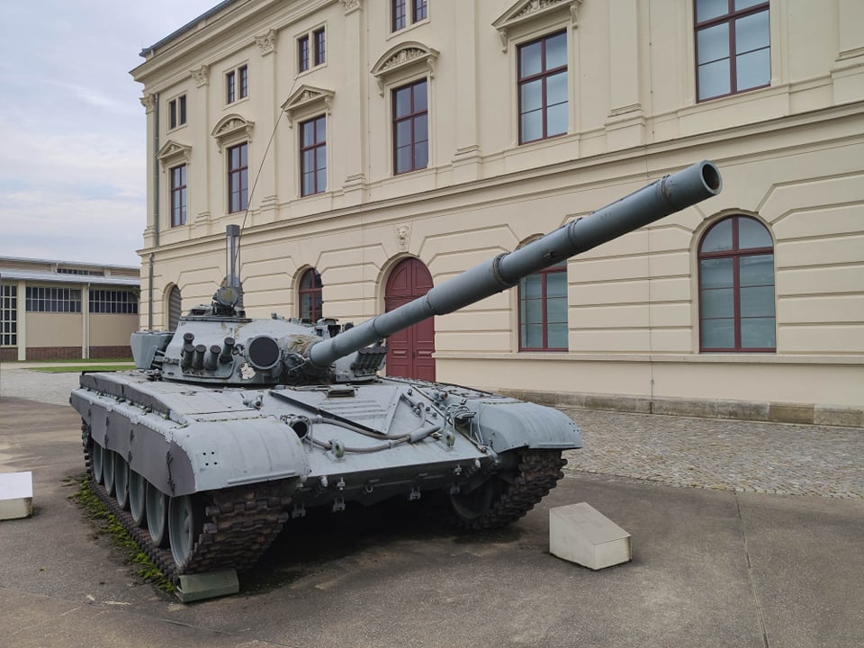 Czołg w Muzeum Wojskowo-Historycznym Bundeswehry.