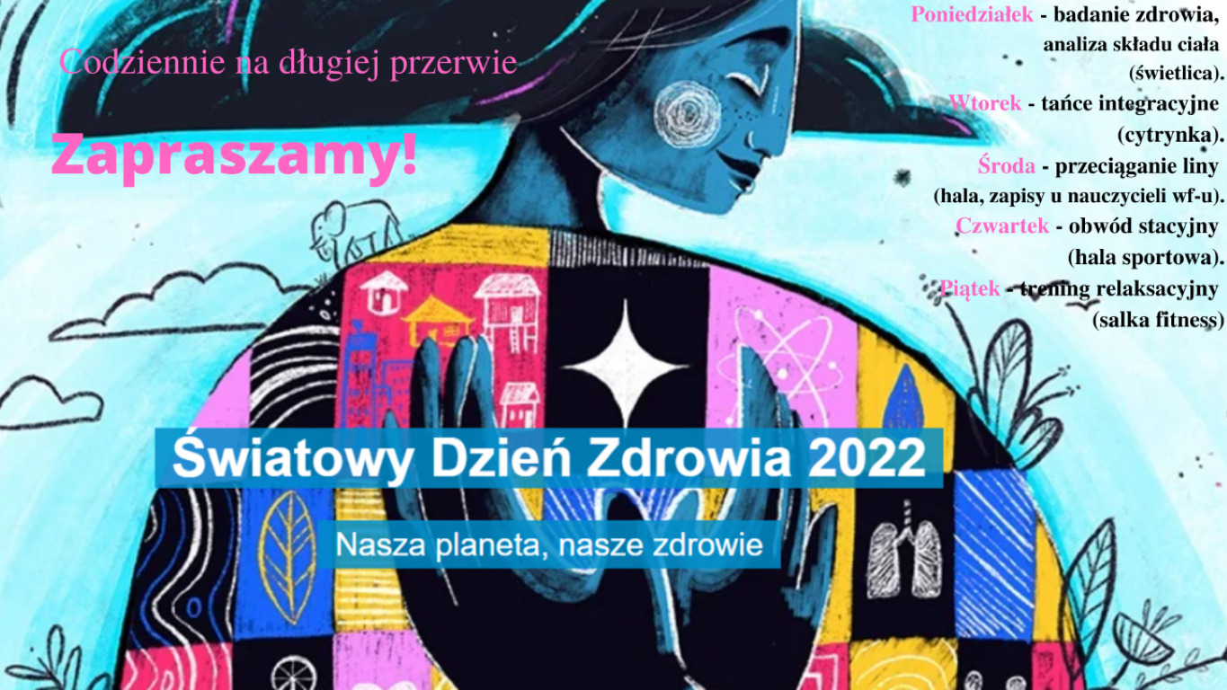 Plakat Światowego Dnia Zdrowia 2022