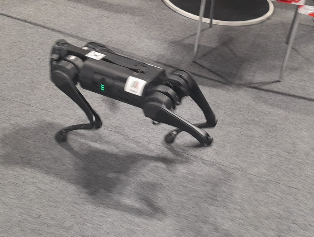 Robot kroczący czteronożny
