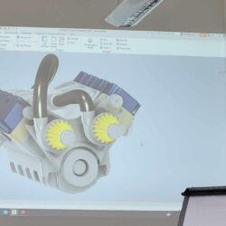 Model 3D prezentowany na prezentacji.